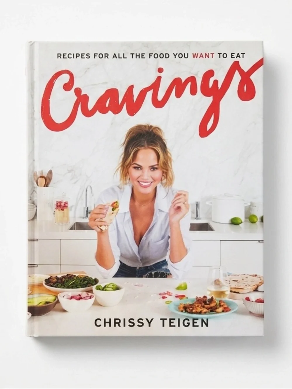 Cravings by Chrissy Teigen Cookbook Recipes for All the Food You Want Hardcover